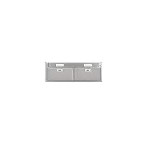 Cata Hotte aspirante Intégration Harmonie 90 X avec 3 niveaux d'extraction Panneau de contrôle mécanique Moteur M3R Extra Silencieux Éclairage LED Visière Verre Protection Largeur 82,1 cm Couleur Inox