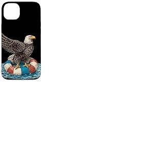 F&ecirc;te de Vacances &agrave; la Piscine avec ce Look d'aigle pour Les Fans de Bague Coque pour iPhone 14 Plus