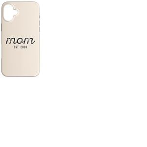 Maman Est 2020 Personnalis&eacute; Maman Personnalis&eacute; F&ecirc;te des M&egrave;res Personnalis&eacute; Coque pour iPhone 16 Plus