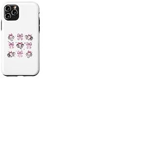 Éléphant Animal Fille Coquette Noeud Rose Maman Maman Coque pour iPhone 11 Pro