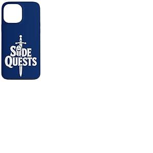 Quêtes Secondaires Casque médiéval et Chevalier à l'épée Coque pour iPhone 13 Pro Max