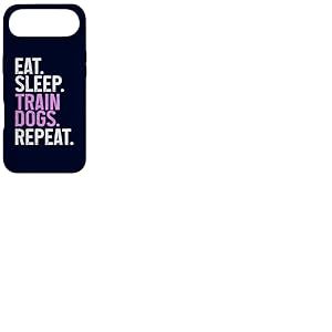 Dresseur de Chien Mangez et dormez Train pour Chiens Répétez Le Dressage Amusant de Chien Coque pour iPhone Air
