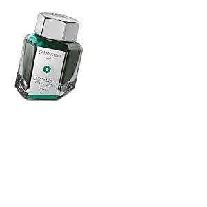 Caran d'Ache 76345 Recharge encre stylographique compatible stylo-plume Vibrant Vert