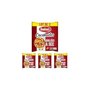 Benenuts CACAHUETES GRILLEES &Agrave;SEC 3x100G (Lot de 4)