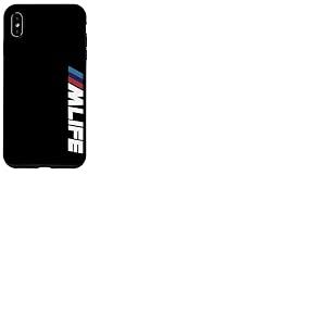 M Life - Coque Lifestyle Noir Coque pour iPhone XS Max