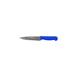 Starrett Couteau de cuisine Professional - BKL302-6 Couteau de cuisine triangulaire étroit de 6 pouces (150mm) avec lame durable, Bleu