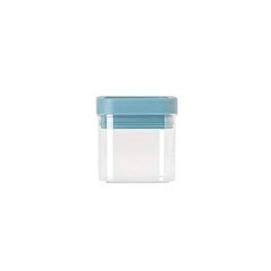 VIGAR - Conteneur de stockage alimentaire - Couvercle hermétique - 10 x 10 x 9,8 cm - Collection Homey - Capacité 500 ml - Avec compteur de quantités - Bleu