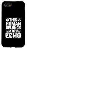 Nom du chat Echo Human appartient au nom du chat Echo Coque pour iPhone SE (2020) / 7 / 8