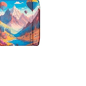 Pocketbook &Eacute;tui &agrave; Rabat - Motif Ballon imprim&eacute; 7"