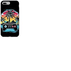 Jeux Vaporwave Coque pour iPhone 7 Plus/8 Plus