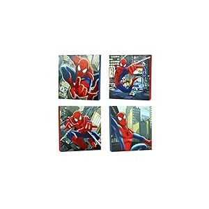 Idea Nuova Minnie Mouse Paw Patrol Spiderman La Reine des Neiges Peppa My Little Pony Ninja Turtles Mickey Mouse Art mural sur toile Spiderman