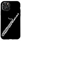 Notes De Musique Basson Musicien Bassoniste Coque pour iPhone 11 Pro
