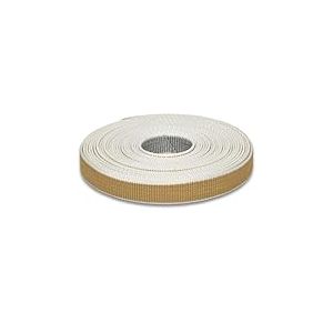 Corderie Italiane - 006000020 - Sangle pour volet roulant en polypropylène, 22 mm, 7,5 m, beige/gris