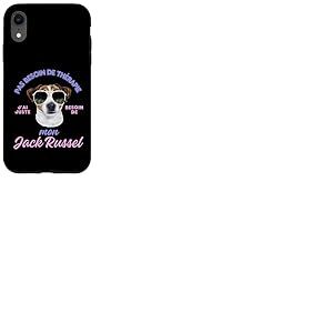 Jack Russel Cadeau Humour Chien Jack Russel Femme Homme Coque pour iPhone XR