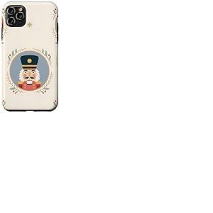 Cute Pink Christmas Nutcracker Ballet Blue & Pink Nutcracker Coque pour iPhone 11 Pro Max