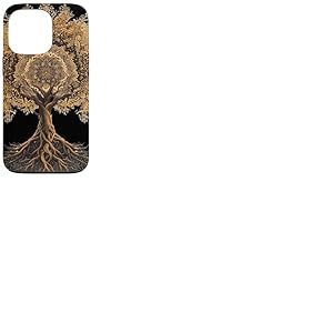 Coque pour iPhone 13 Pro Arbre de Vie Mandala Artistique