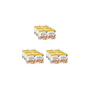 Blédina Blédidej - Céréales bébé Lactées Délice Biscuité Choco - Dès 12 Mois - 6 briques de 500mL (Lot de 3)