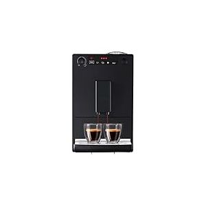 Melitta Caffeo Solo, 1.2L, Noir Pure Black, E950-222, Machine à Café et Expresso Automatique avec Broyeur à Grains