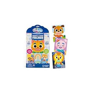 Learning Resources Playfoam Shape & Learn Émotions, 26 activités, Jeu d'émotions pour Enfants, Jeu sensoriel, Jouet d'apprentissage soocial et émotionnel, dès 3 Ans