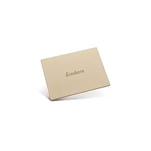 Enders® Pierre à pizza rectangulaire 40 x 30 cm, surface extra large pour grandes pizzas, idéale pour préparer une pizza croustillante ou des pâtisseries sucrées, conservation optimale de la chaleur,