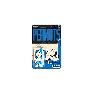 SUPER7 - Peanuts W5 SNOOPIES Figurine de Surfer Snoopy Reaction