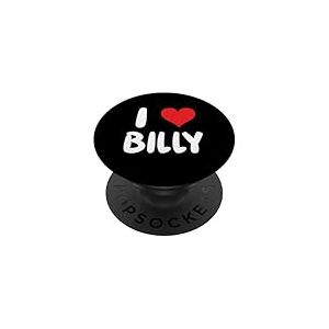 I Love Billy Cœur PopSockets PopGrip Adhésif