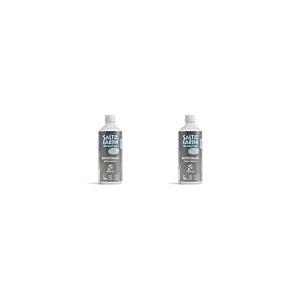 Natural Deodorant Refill for Men by Salt of the Earth, Pure Armour Vetiver & Citrus - Vegan, Long Lasting Protection, Leaping Bunny Approved, Made in the UK - 500ml (Lot de 2)