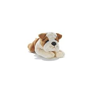 Plush & Company - 05926 - Peluche - Ringhio Chien Bulldog Allong&eacute; - 40 cm