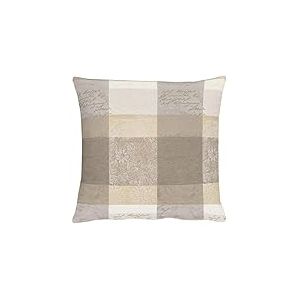 APELT Housse de Coussin, Polyester, Naturel, 40 x 40 cm