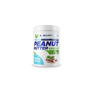 ALLNUTRITION Beurre de Cacahuète - Peanut Butter Crunchy - 100% Cacahuètes Grillés - Beurre de Cacahuète sans Sucre - Convient aux Végans et aux Cétos - Hypocalorique - 1 kg
