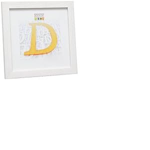 Deknudt Frames S41VF1 P9 Cadre Multi Photos avec 9 Ouvertures Résine Blanc 10 x 10 cm