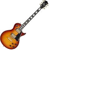 Rocktile Pro L-200OHB Guitare Électrique - Corps : Acajou - 2 Humbucker Pickups - Manche collé en érable - Touche en palissandre - Chevalet Tune-O-matic et Stop Bar Tailpiece - Orange Honey Burst
