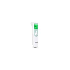 Miniland - Thermosense Plus, Thermomètre Numérique 3 en 1 (Front + Oreille + Liquides), Mesure Précise en 1 Seconde, Thermomètre Bébé avec Détection Automatique, Indicateur de Fièvre, 40 Mémoires