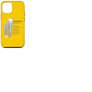 Fier Joueur de Euphonium Humour Dr&ocirc;le pour Fiert&eacute; Brass Band Coque pour iPhone 12/12 Pro