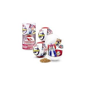 5 Surprise Transformers série 1 de ZURU, Surprise à déballer Transformers à Collectionner, déballage mystère, Jouet pour garçon, à partir de 3 Ans (2 Capsule)