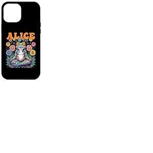 Alice - Motif Grenouille fantaisiste pour Fille - Prénom Alice Coque pour iPhone 12 Pro Max