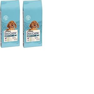 Purina Dog Chow Puppy pienso Para Perro Cachorro Cordero 14 Kg (Lot de 2)