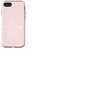 Étoile de mer Minimaliste océan Plage Mignon étoile de mer – Rose Coque pour iPhone SE (2020) / 7/8