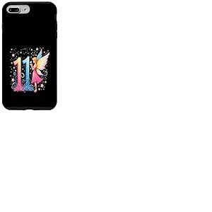 Fée Magique 11e Anniversaire Fille 11 Ans Coque pour iPhone 7 Plus/8 Plus