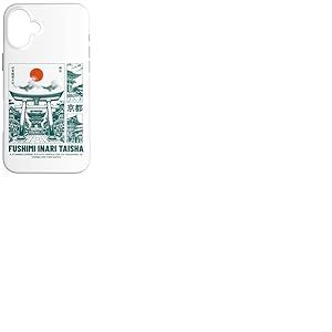 Design Japonais Fushimi inari Taisha Kyoto Japon Torii Gates Coque pour iPhone 16 Plus