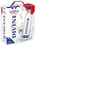 Pure Divine - Vodka française des Vosges du Nord - 37,5% vol - Bag in Box 2L (1 x 2 l)