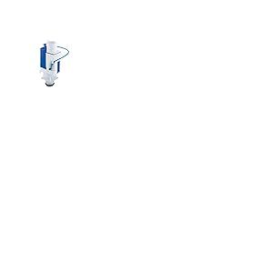 GROHE 38735000 Mécanisme de chasse pour structure WC suspendu Argent