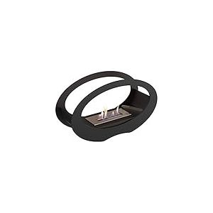 Kratki Echo Cheminée au éthanol autoportante à feu véritable ligne de feu 15 cm Dimensions en cm (l x H x P) 50 x 29 x 16,2 cm Poids : 7,8 kg Carburant : bio-éthanol pour un sort de feu sans suie et sans fumée