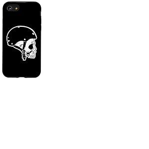 T&ecirc;te de Mort avec Casque de Skateboard Coque pour iPhone SE (2020) / 7/8