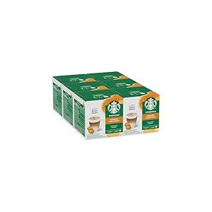 STARBUCKS Caramel Macchiato by Nescafé Dolce Gusto, Capsules de Café 6 x 12 (72 Capsules)