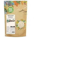 Wholefood Earth Noix de coco s&eacute;ch&eacute;e, sans OGM, V&eacute;gane, Sans produits laitiers, Sans sucre ajout&eacute;, 1 kg