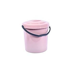 HOUSE COLLECTION (HSC) Poubelle en plastique avec comperchio de 18 l – Rose