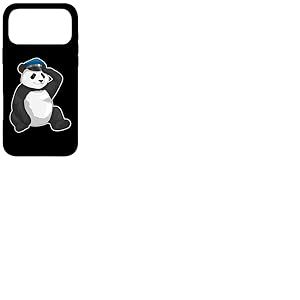Panda Flic Casquette de Police Police Coque pour iPhone 17 Pro Max