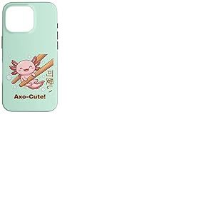 Mignon Baguette Kawaii AXO-Cute Axolotl Food Meme Coque pour iPhone 16 Pro