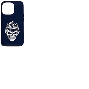 T&ecirc;te de Mort de Couvreur Ouvrier de Construction Fiert&eacute; de toiture Coque pour iPhone 13 Pro